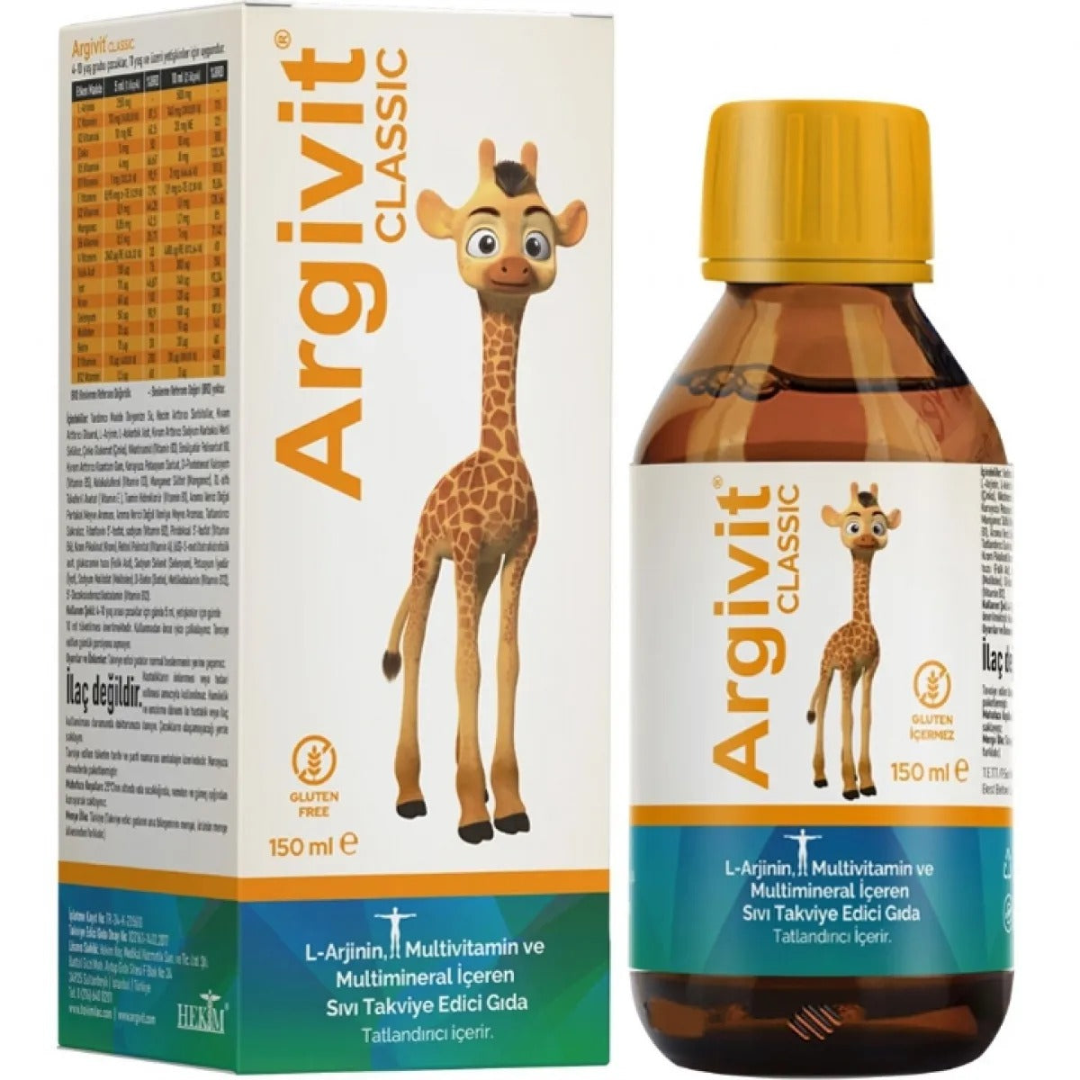 Argivit Takviye Edici Gıda Şurup 150ml