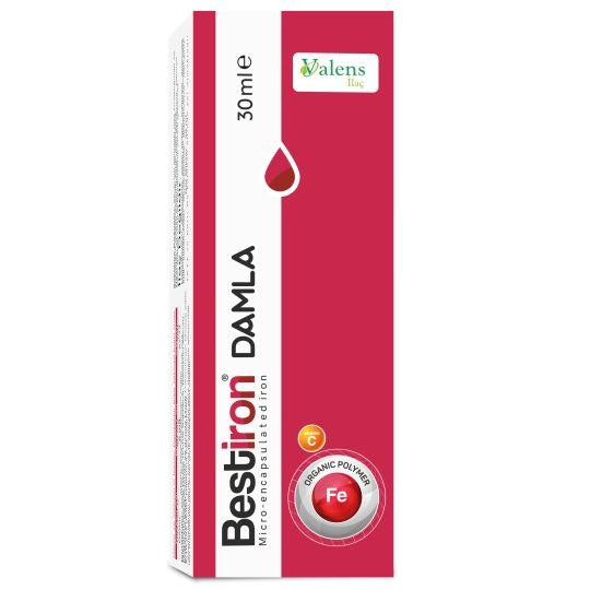 Valens Bestiron Takviye Edici Gıda Damla 30 ml
