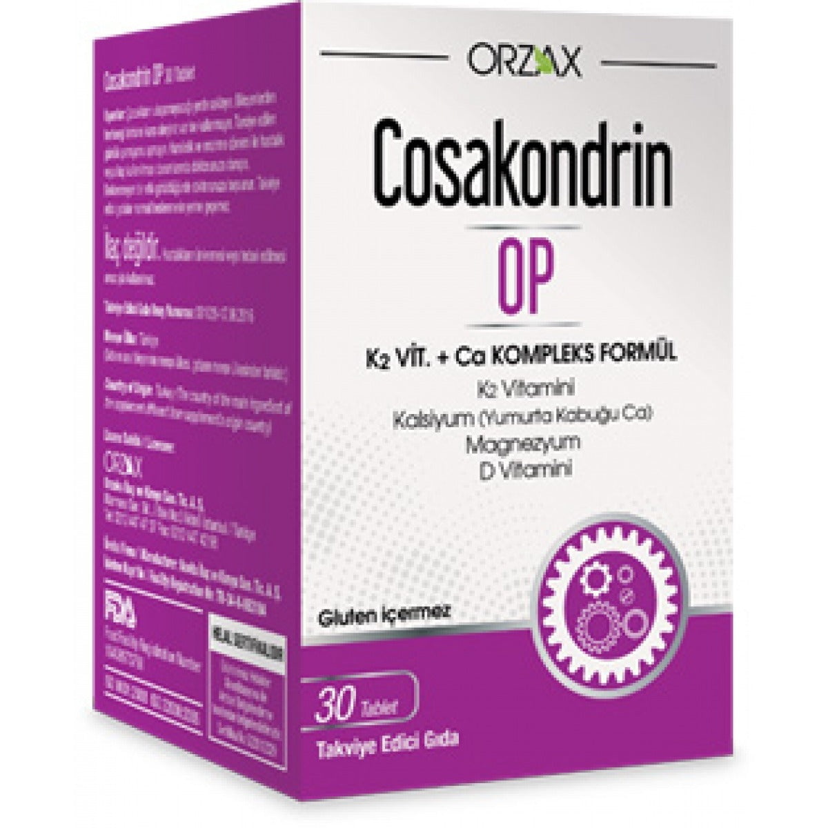 Orzax Cosakondrin OP 30 Kapsül
