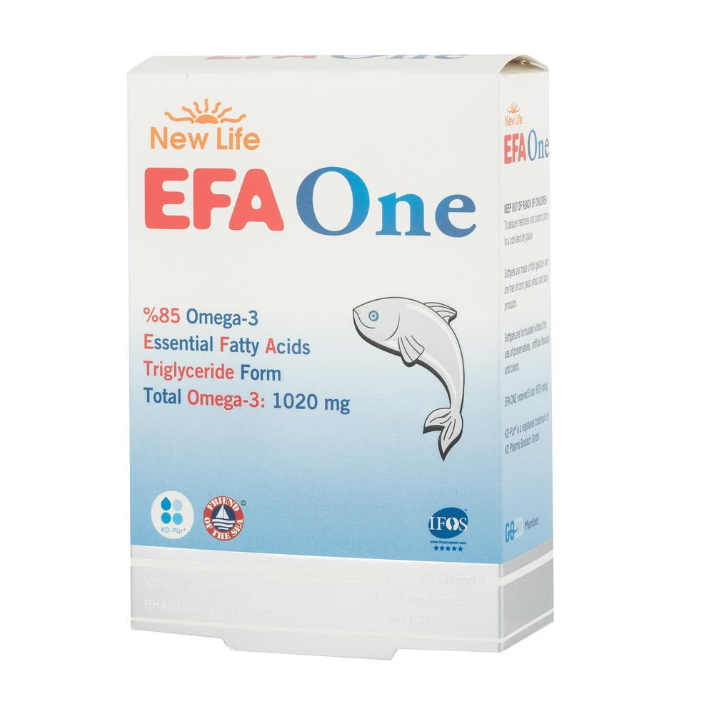 New Life EFA One Takviye Edici Gıda 45 Kapsül
