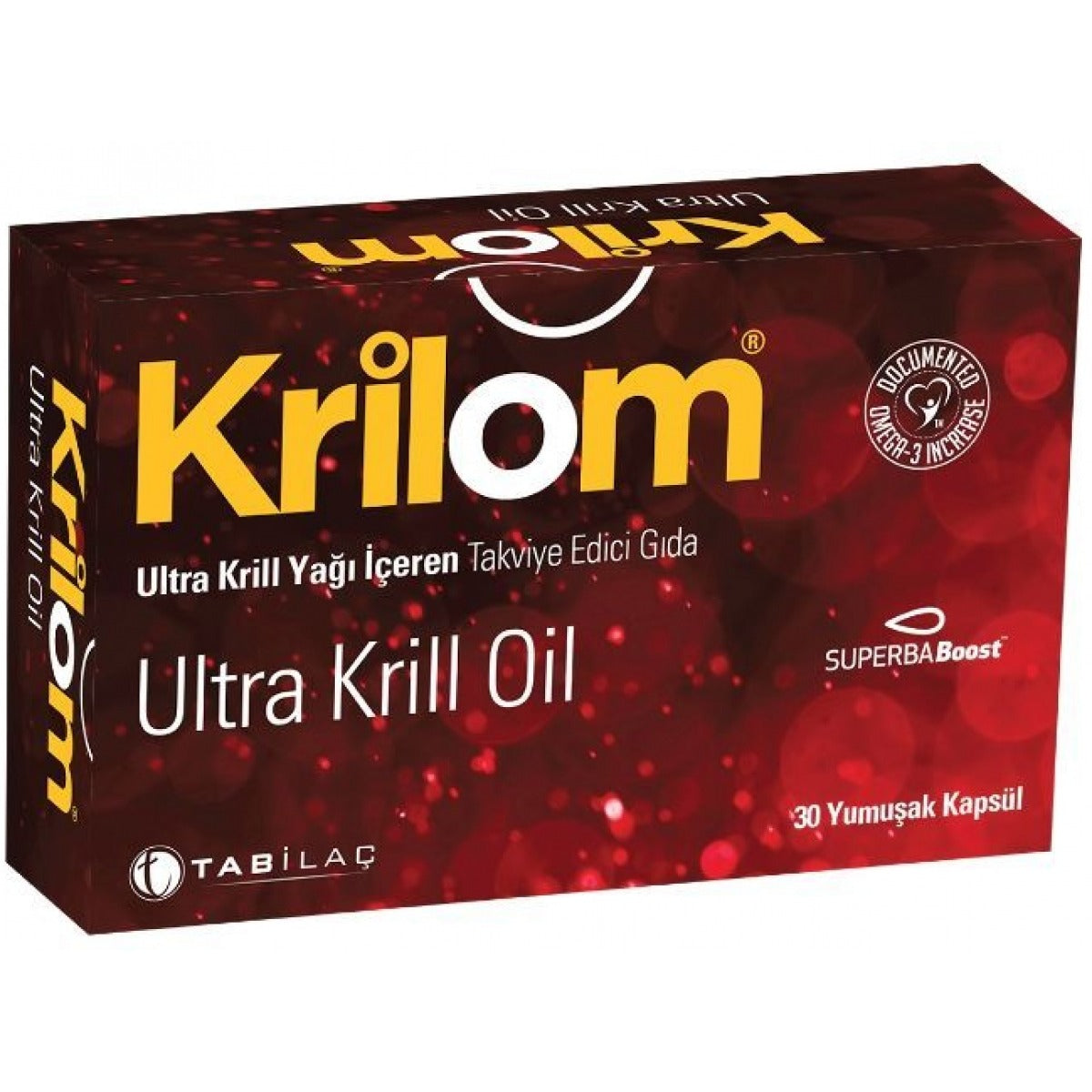 Krilom Ultra Krill Oil Takviye Edici Gıda 30 Yumuşak Kapsül