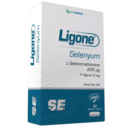 Ligone Selenyum 60 Kapsül Takviye Edici Gıda