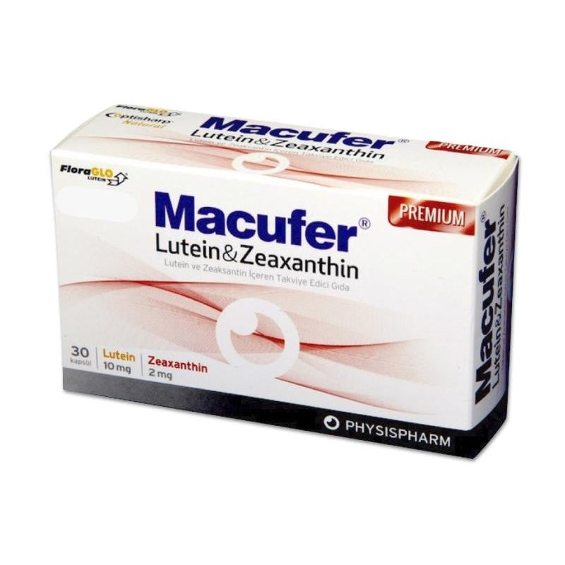 Macufer Lutein ve Zeaxantin Kapsül Göz Sağlığı Takviyesi 30 Kapsül