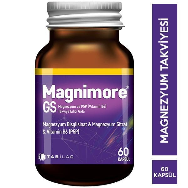 Tab İlaç Magnimore GS Takviye Edici Gıda 60 Kapsül