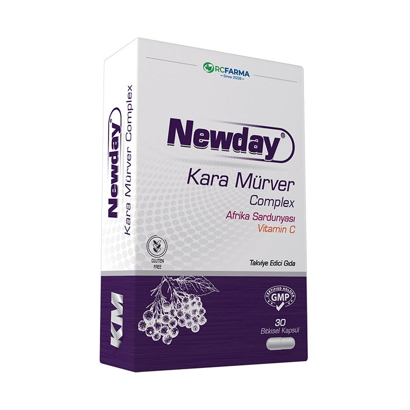 Newday Kara Mürver Complex 30 Kapsül