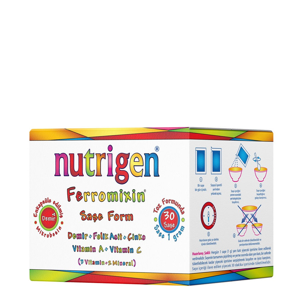 NUTRIGEN FERROMIXIN ORAL TOZ SAŞE