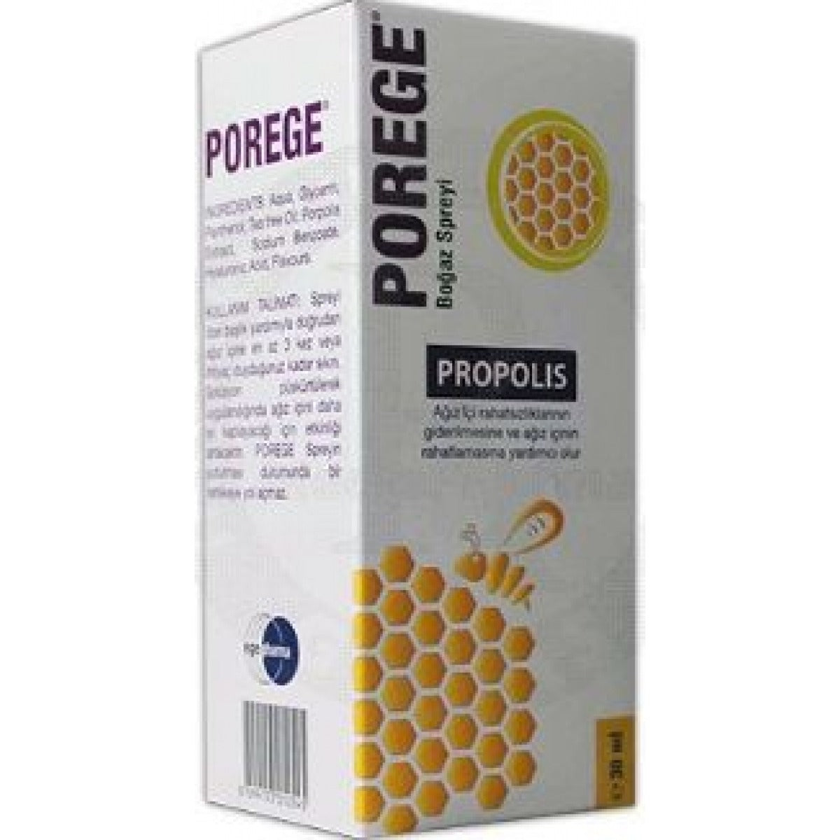 Porege Kara Mürver Sprey Takviye Edici Gıda 30 ml
