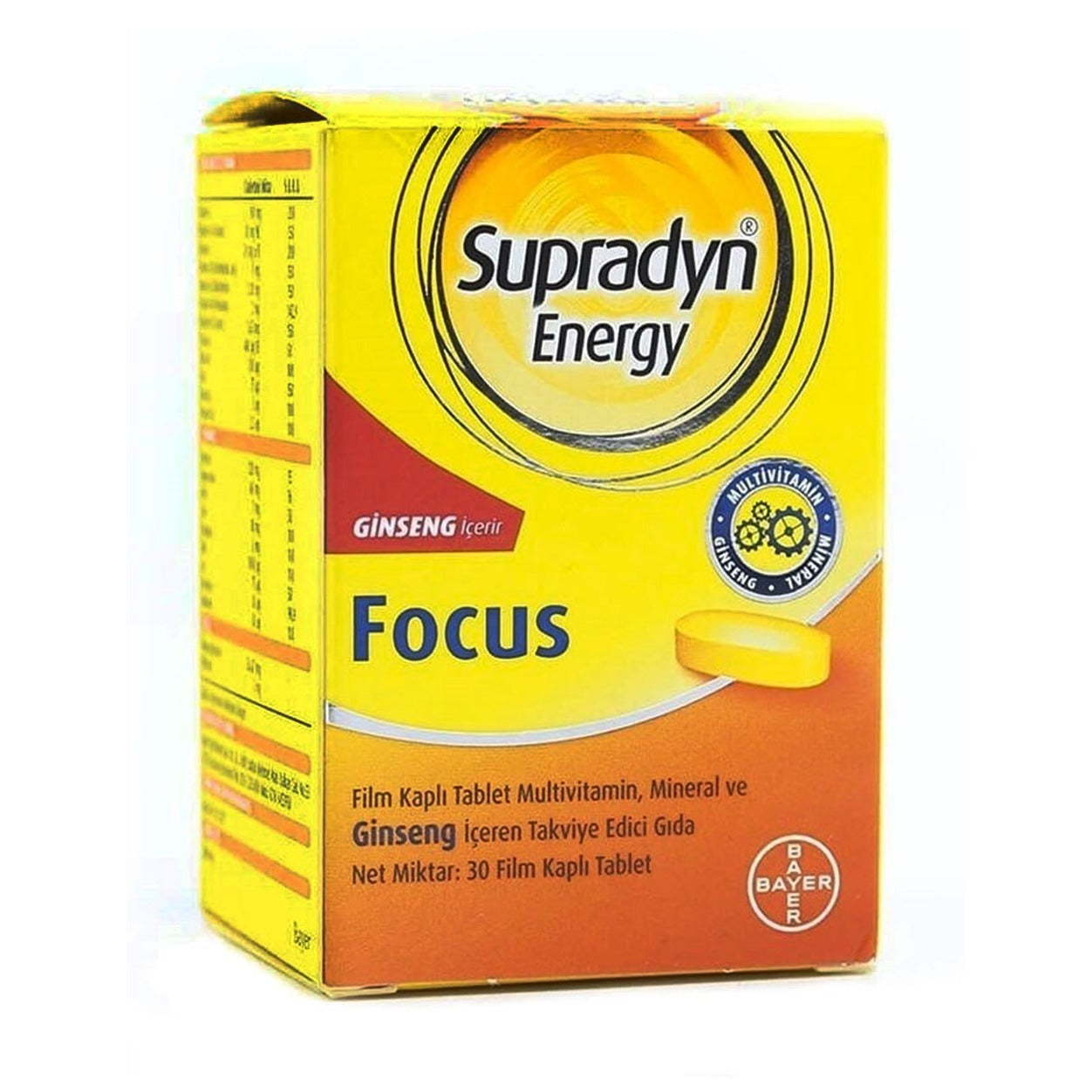 Supradyn Energy Focus 30 Film Kaplı Tablet