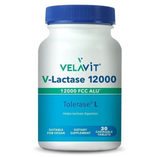 Velavit V Lactase 12000 30 Tablet