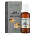 VeNatura D3K2 Vitamin D3 Ve Menaquinon 7 Takviye Edici Gıda 20 ml