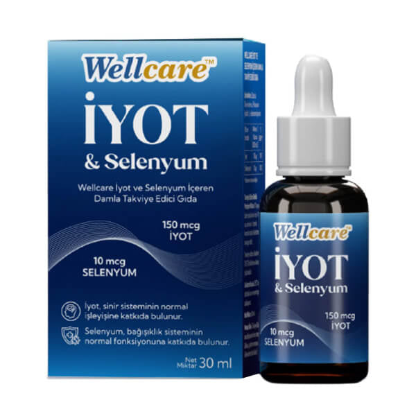 Wellcare Iyot Selenyum Oral Damla 30 ml