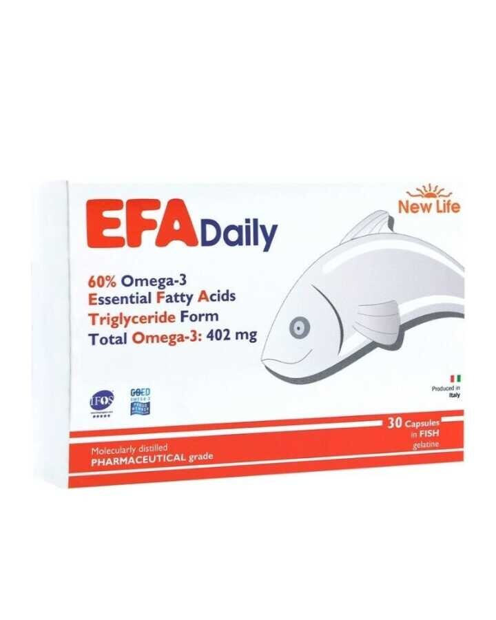 New Life EFA Daily Takviye Edici Gıda 30 Kapsül